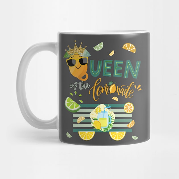 Queen of Lemonade Stand National Lemon Juice Day by AimArtStudio